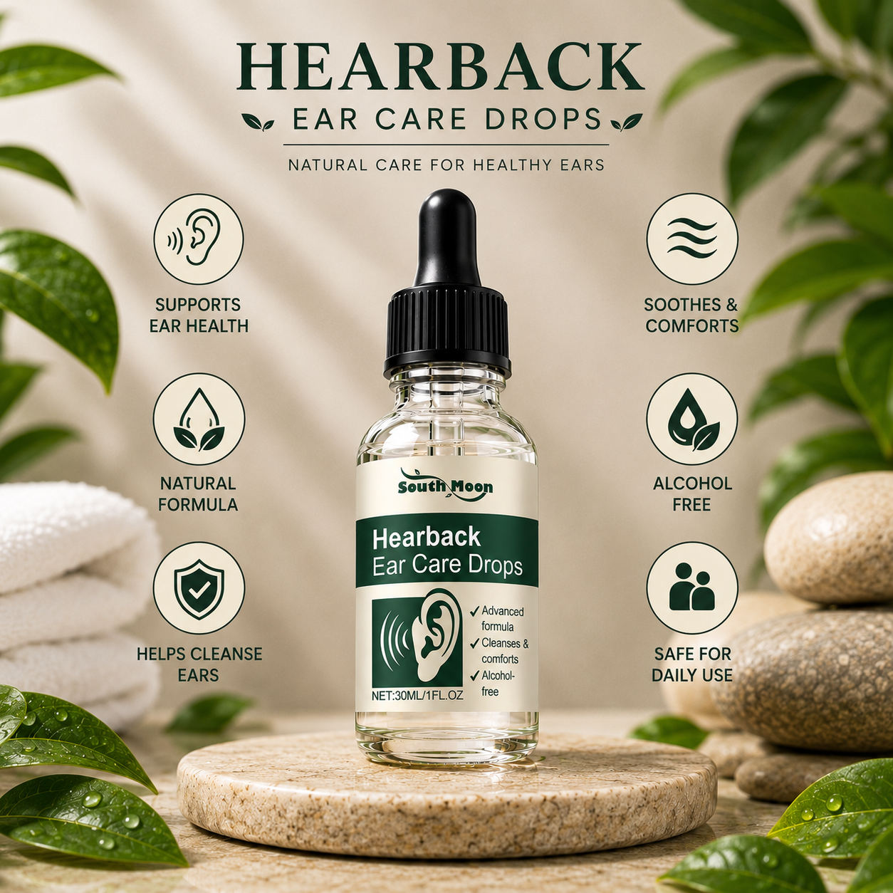 Hearback Ear Care Herbal Drops