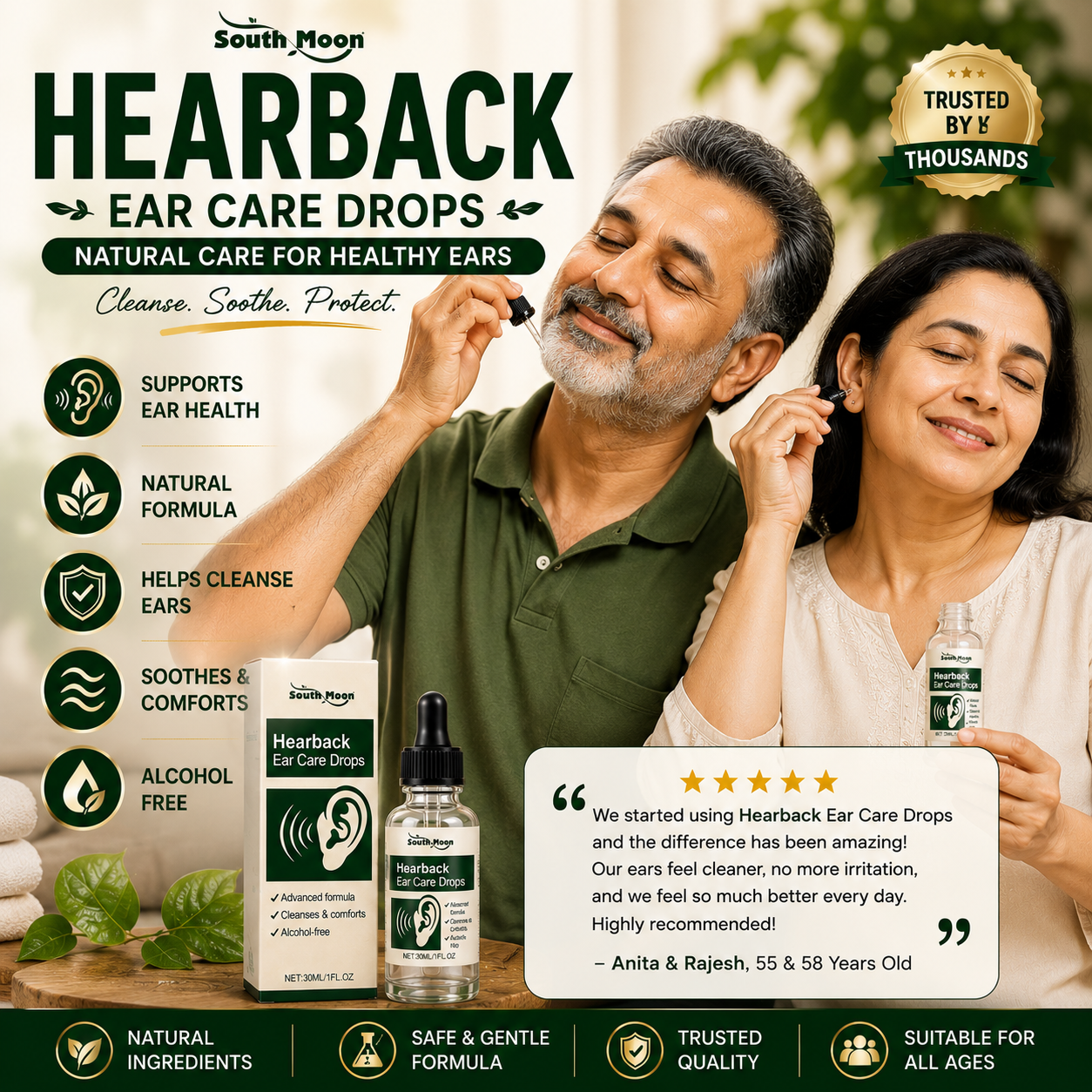 Hearback Ear Care Herbal Drops