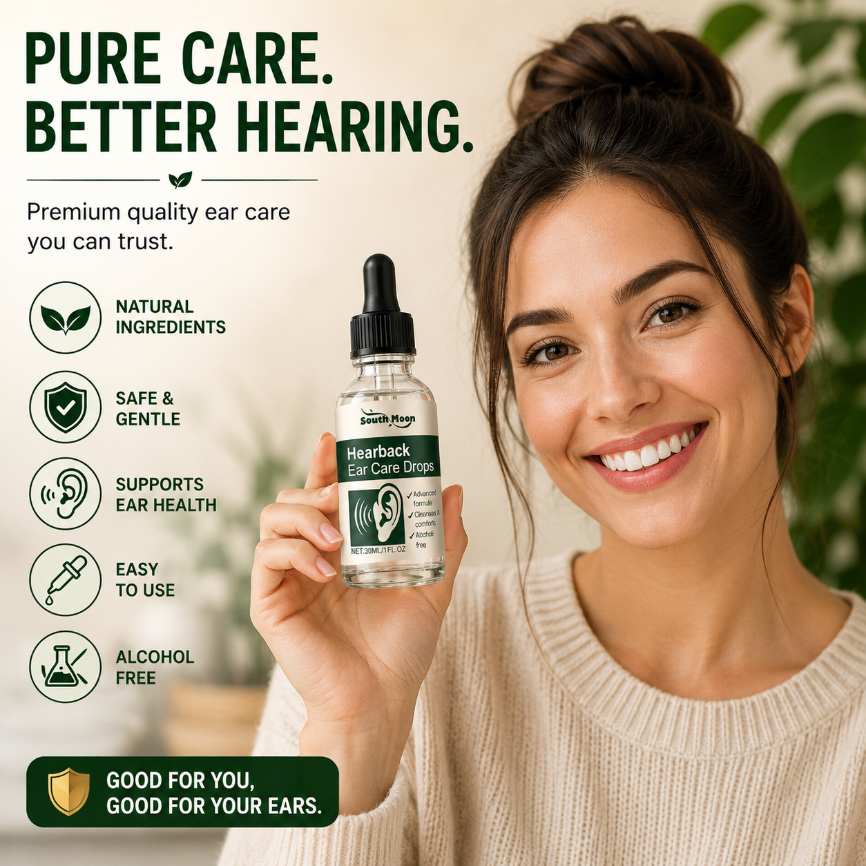 Hearback Ear Care Herbal Drops