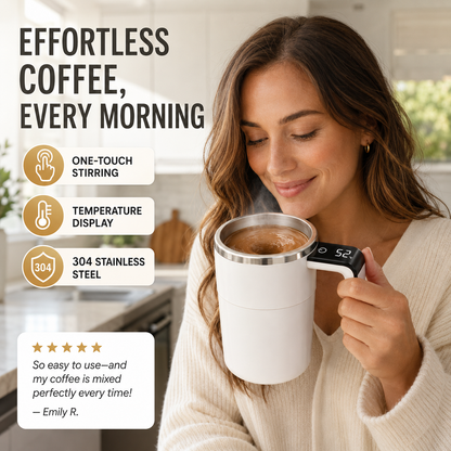 Electric™ Self-Stirring Coffee Mug