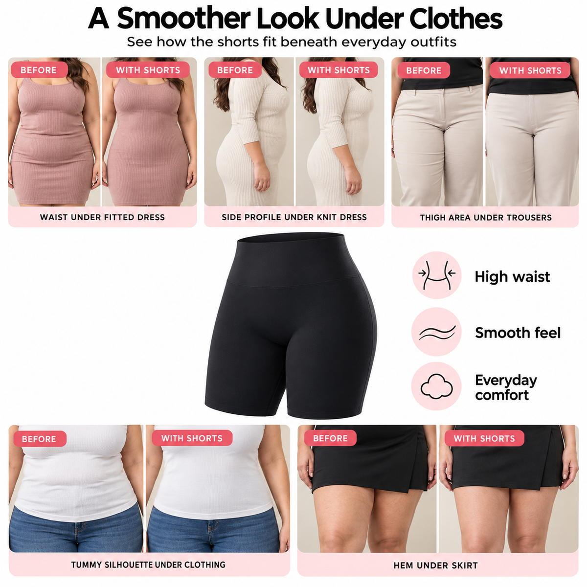 CurveLift™ Tummy-Smoothing & Hip-Lifting Shaper Shorts