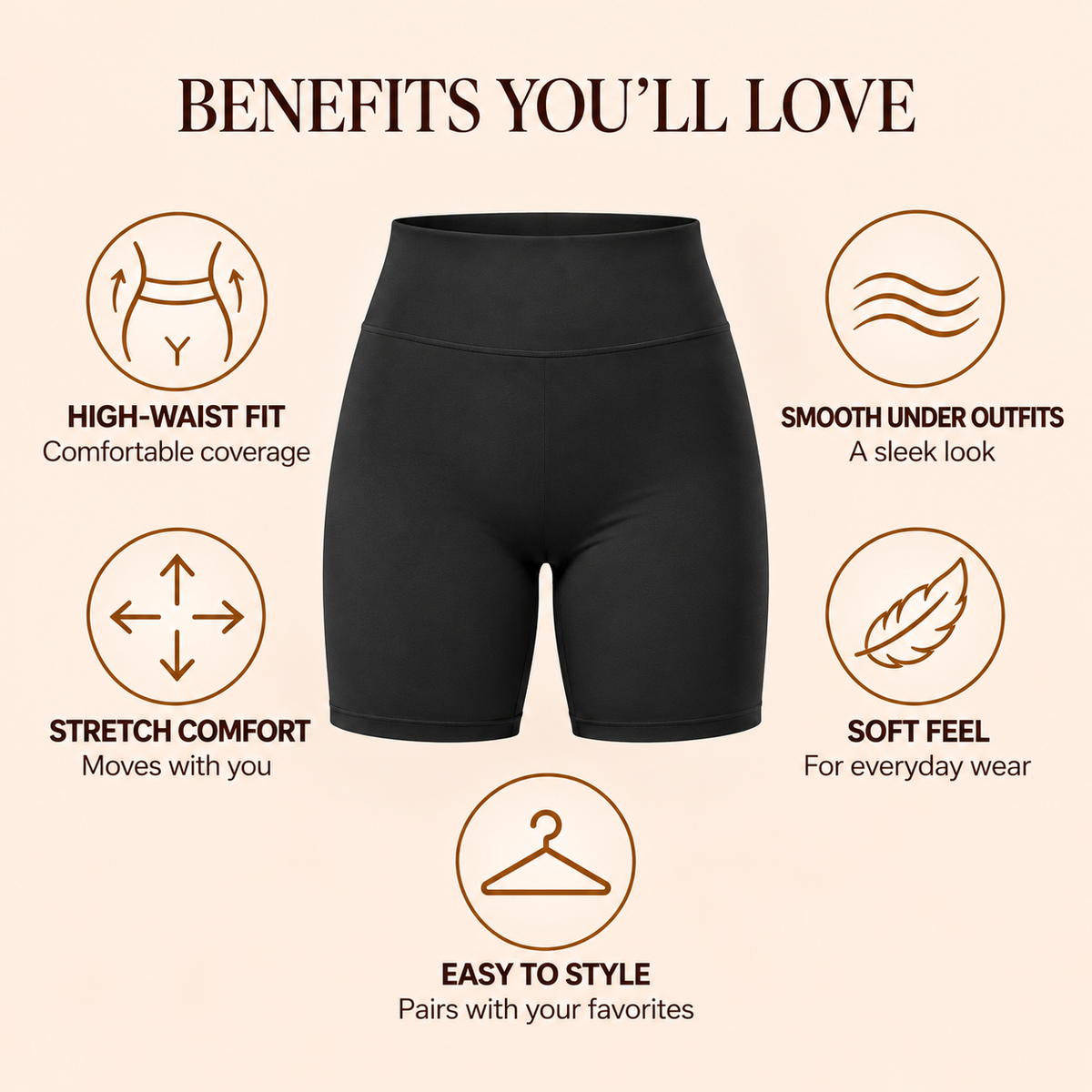 CurveLift™ Tummy-Smoothing & Hip-Lifting Shaper Shorts