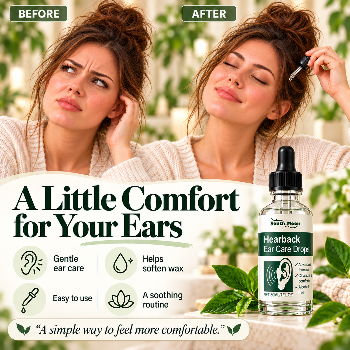 Hearback Ear Care Herbal Drops